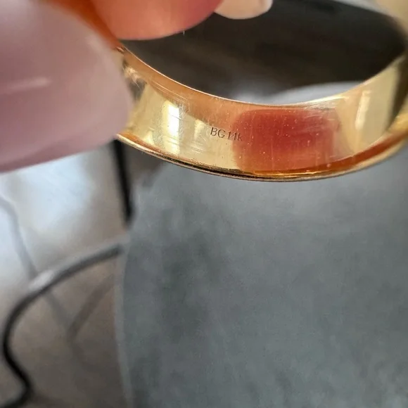 Baby Gold 14k gold band - Picture 4 of 7